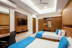 Kamar Eksekutif, Boleh Merokok | 1 kamar tidur, seprai katun Mesir, seprai premium, dan brankas