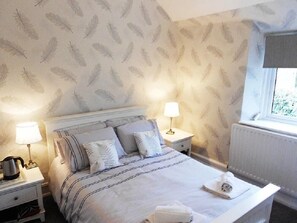 Premium bedding, free WiFi, bed sheets
