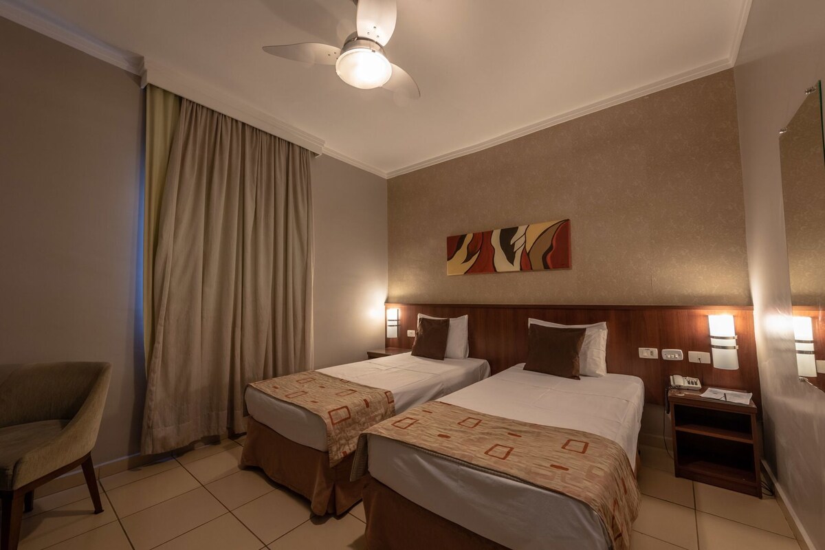 Minibar, in-room safe, desk, free WiFi