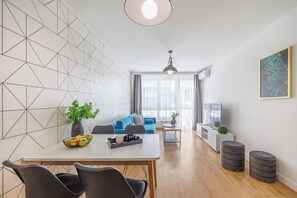 Soundproofing, iron/ironing board, WiFi, wheelchair access