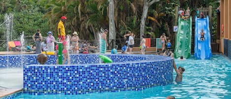 Toboggan aquatique