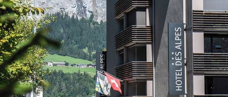 Fassade der Unterkunft