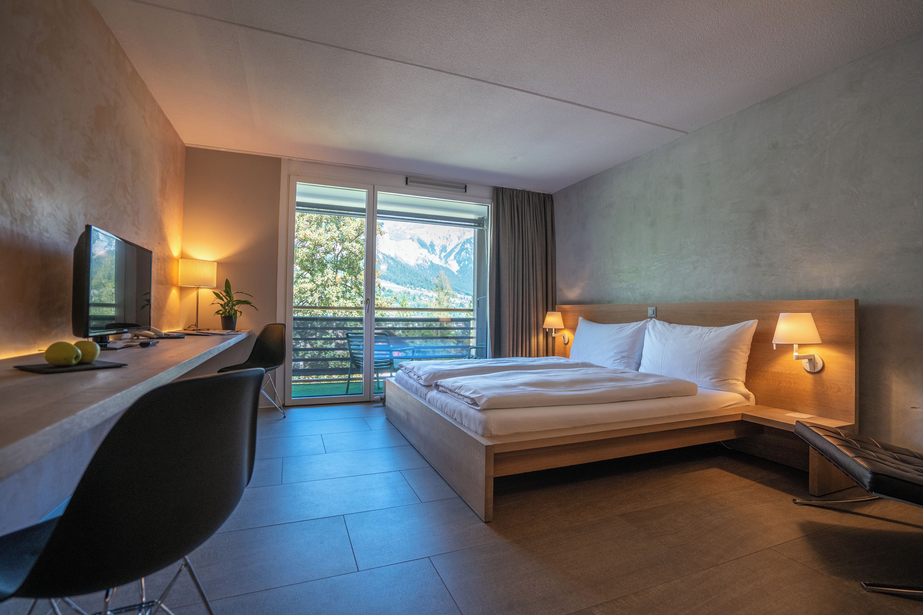 Double room superior balcony, use of indoor pool and sauna | Minibar, in-room safe, individually decorated, individually furnished