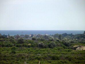 Blick von der Unterkunft