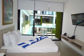 City-Studiosuite, 1 Queen-Bett | 1 Schlafzimmer, Minibar, kostenloses WLAN