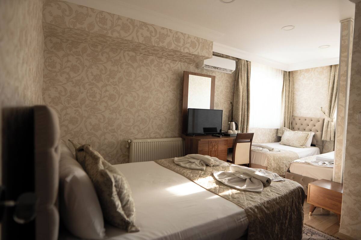 Superior Quadruple Room | Premium bedding, Select Comfort beds, minibar, in-room safe
