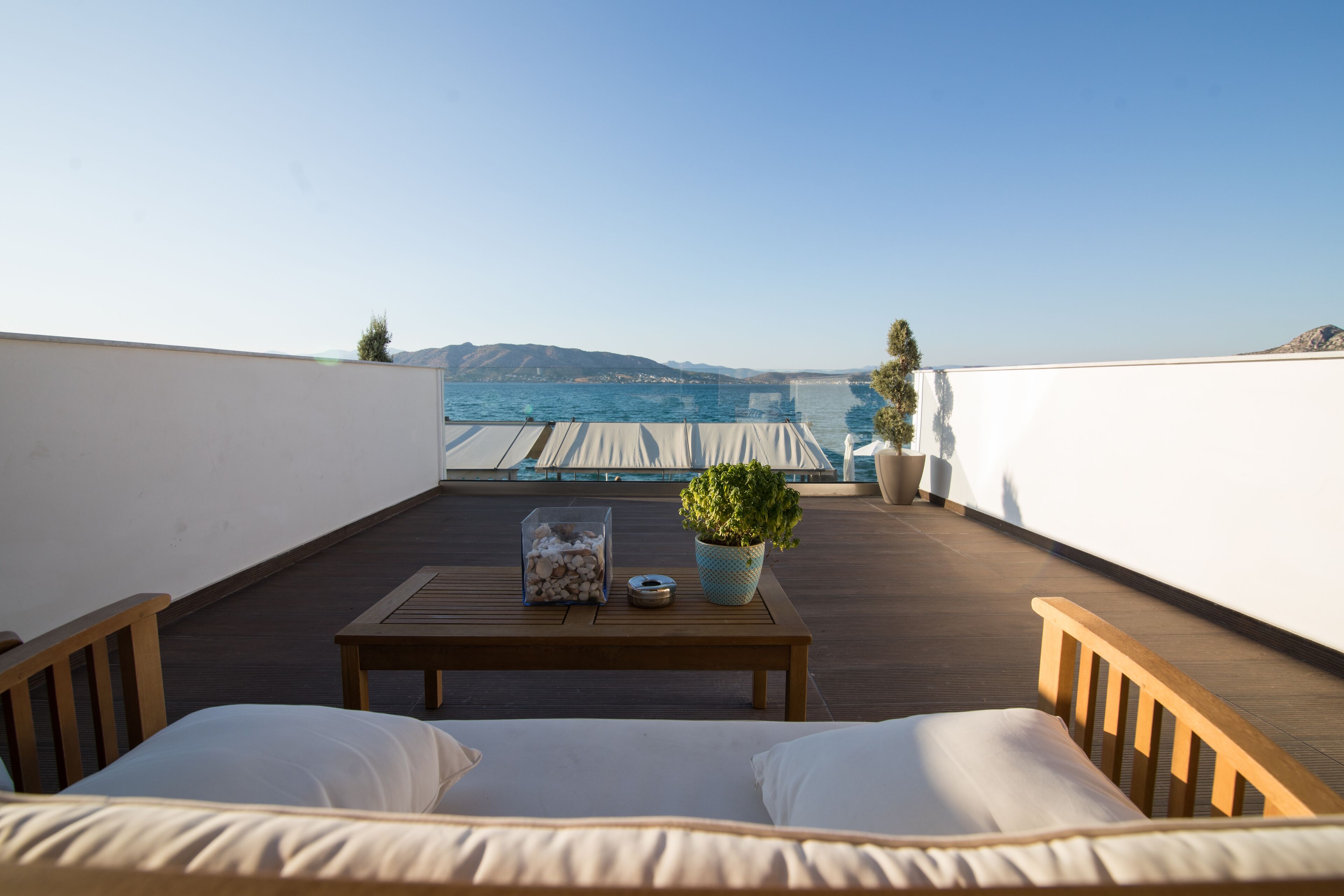 Suite, Meerblick | Blick vom Balkon