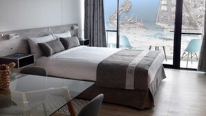 Apartemen, 1 Tempat Tidur Double, pemandangan samudra