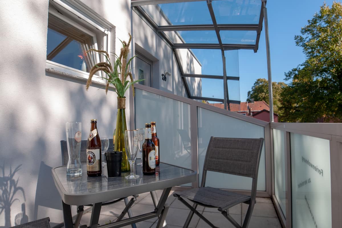 Lejlighed - 1 soveværelse (incl. 40 EUR cleaning fee) | Balkon