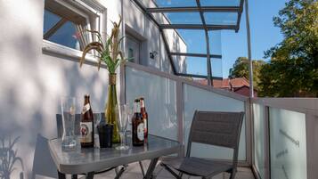 Apartemen, 1 kamar tidur (incl. 40 EUR cleaning fee) | Balkon