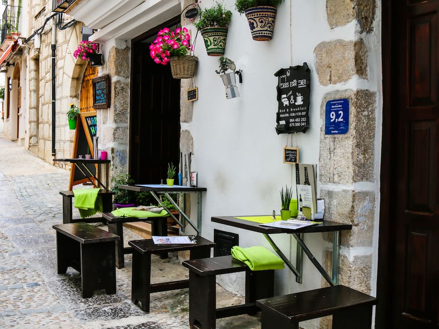 Fachada da propriedade