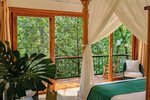 Kamar Romantis, 1 kamar tidur, hot tub | Seprai antialergi, Wi-Fi gratis, dan seprai linen