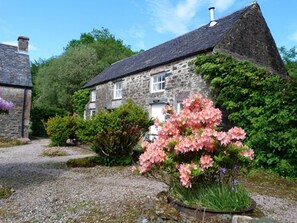 Façana frontal de l'allotjament