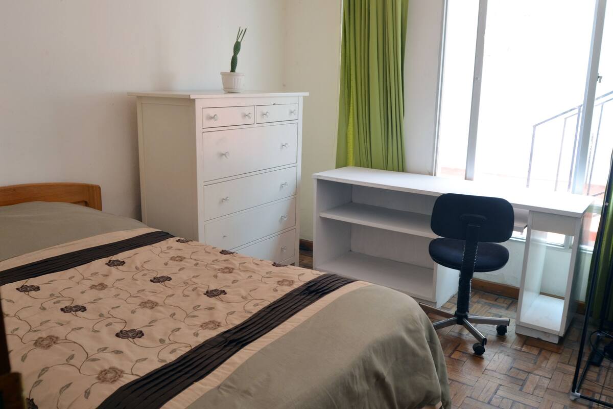 Single Room, Shared Bathroom