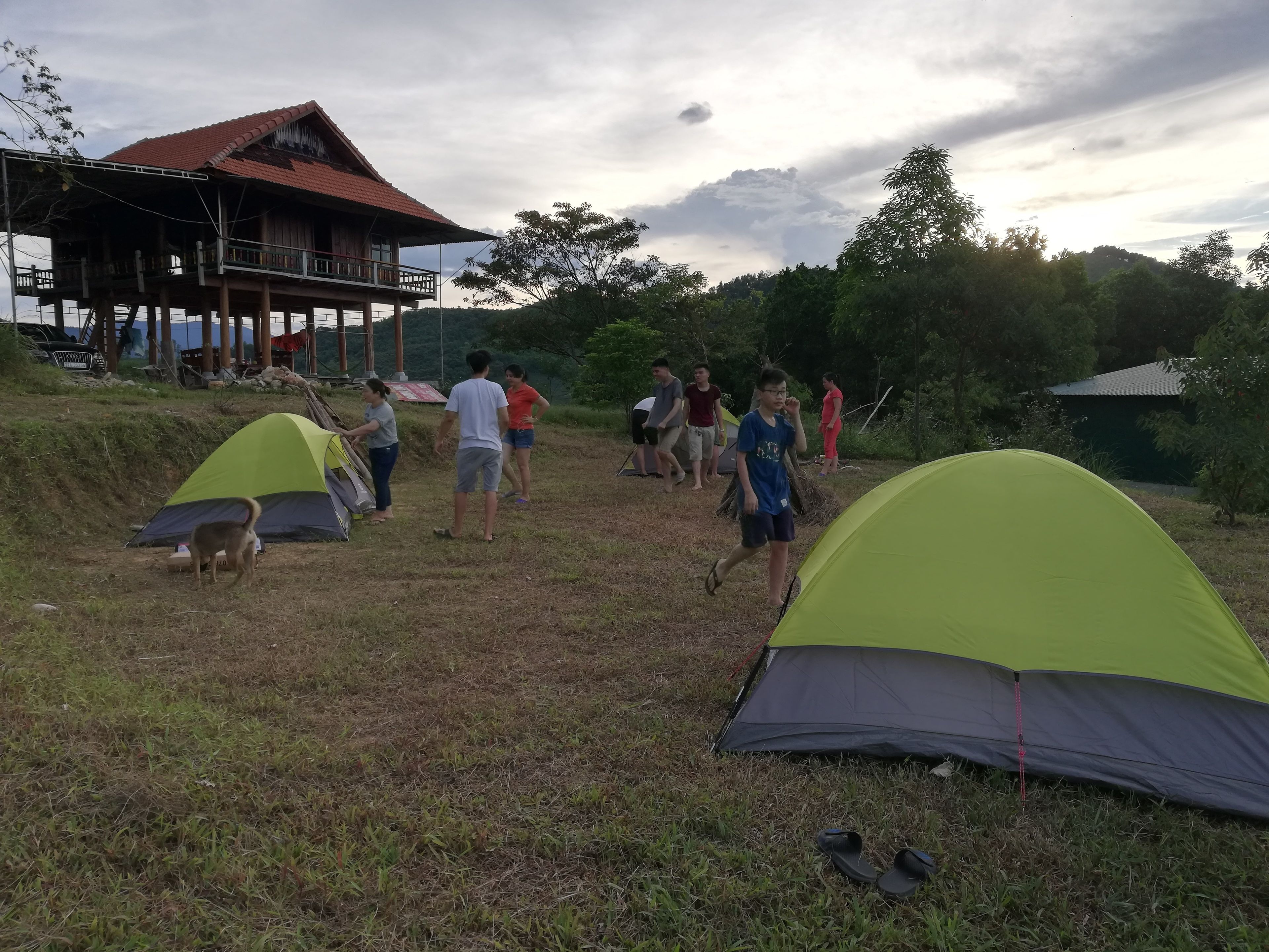 บริเวณที่พัก