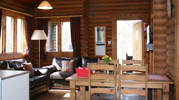 Basic Cabin, Multiple Beds, Non Smoking | Interior entrance - Highgarry Lodges (Invergarry)