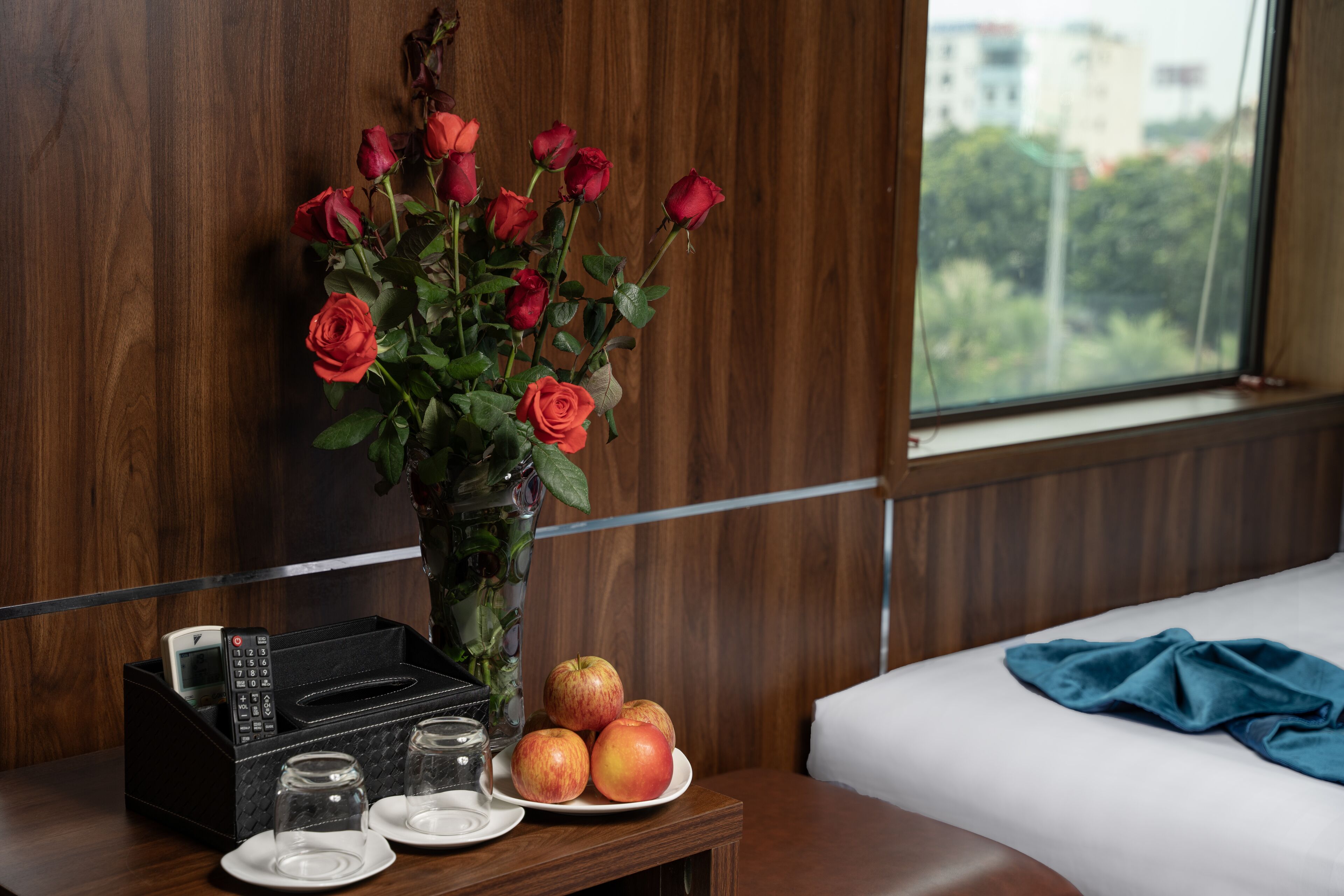 premium bedding, memory-foam beds, minibar, in-room safe