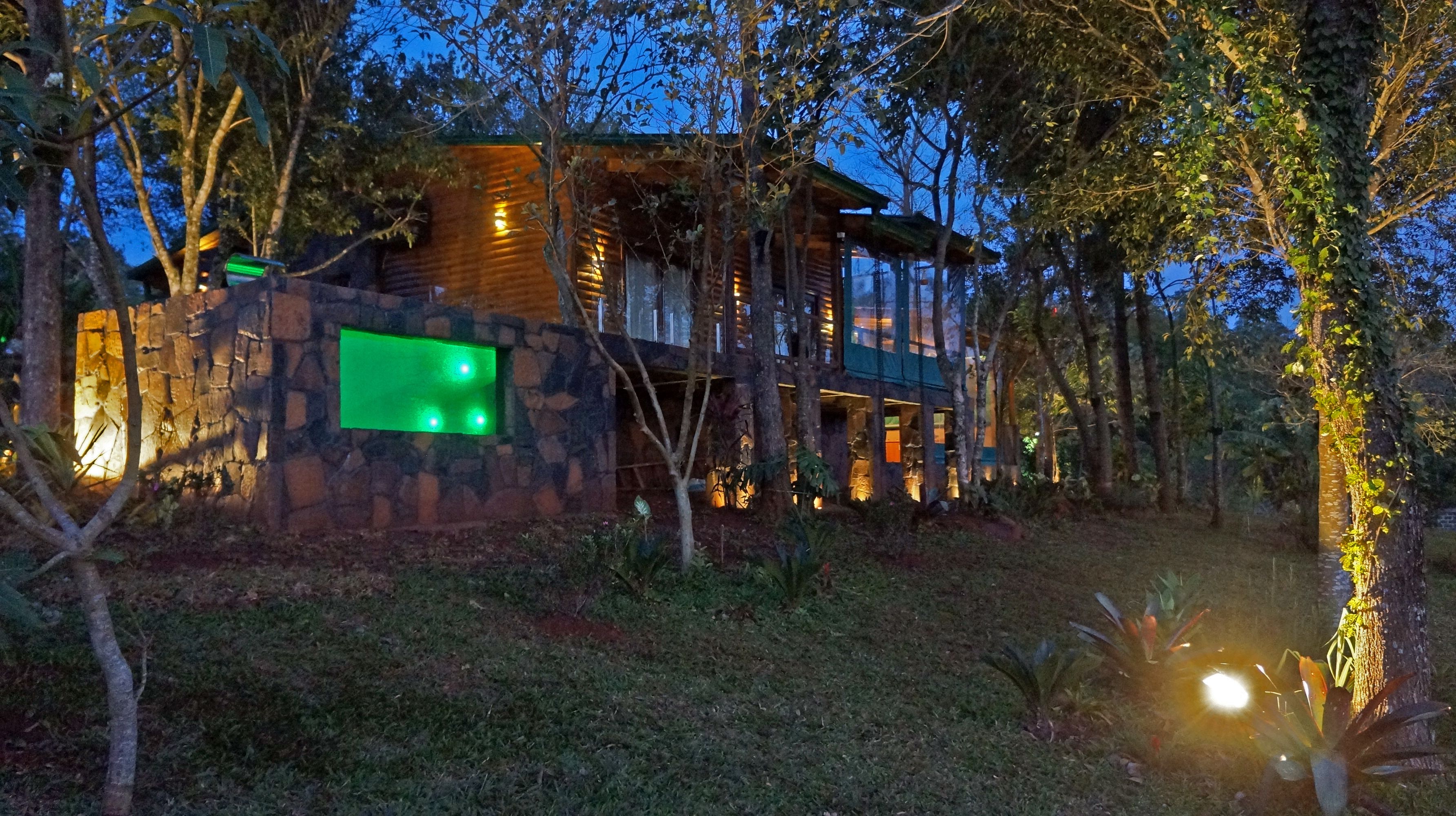 Front of property – evening/night