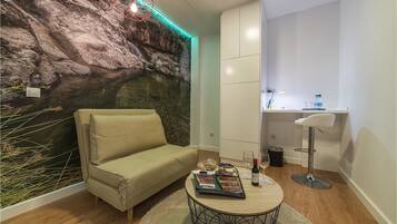 Studiosuite, 1Â Queen-Bett und Schlafsofa