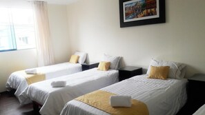 Free WiFi, bed sheets