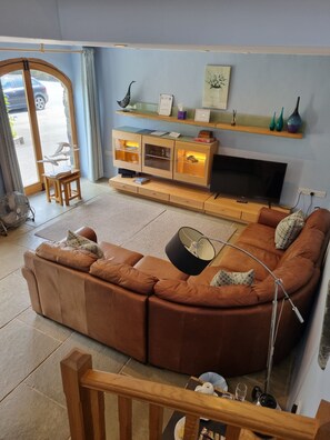 Luksus-småhus | Oppholdsområde | Flatskjerm-TV