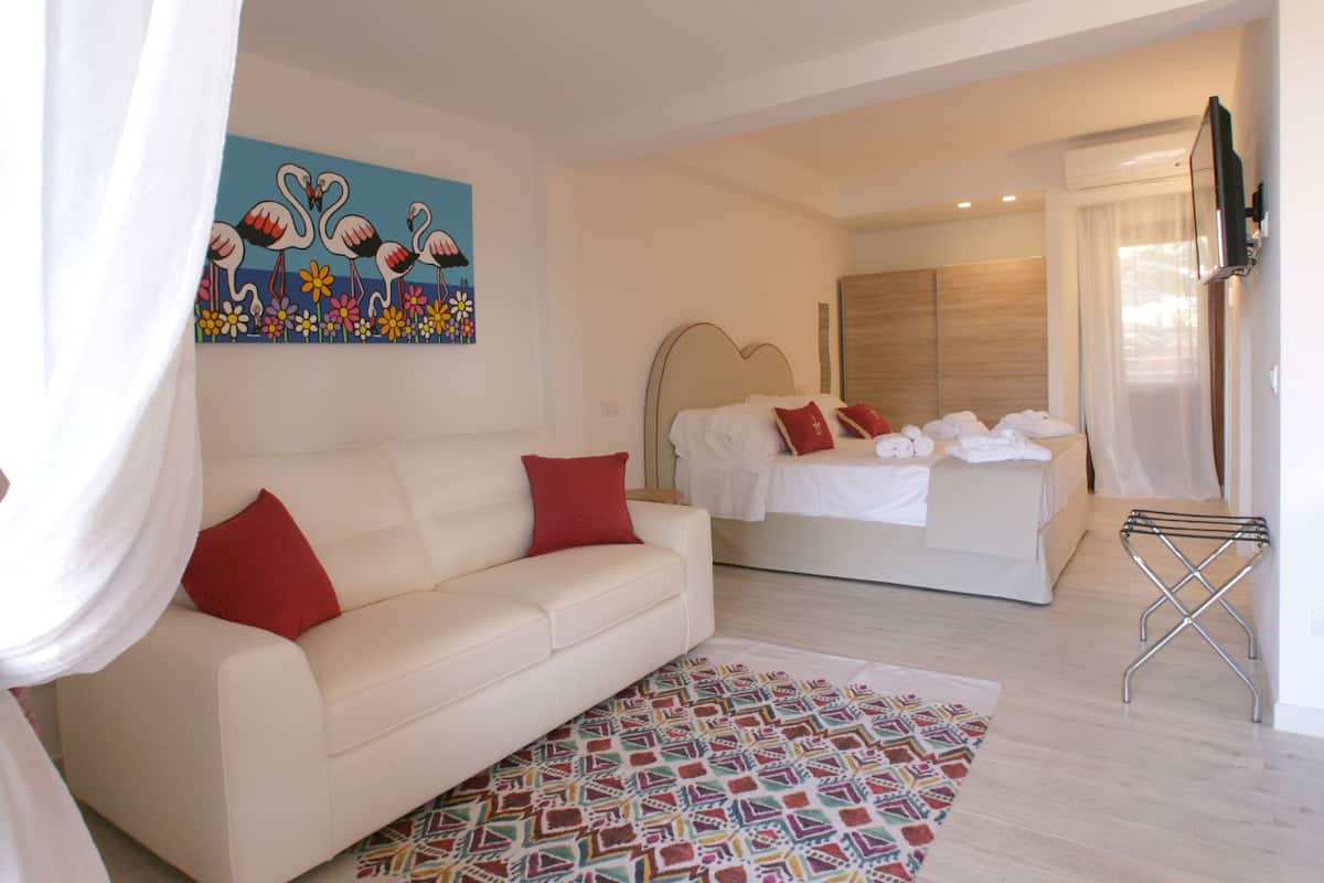 Deluxe suite | Lakens van Egyptisch katoen, luxe beddengoed, donsdekens