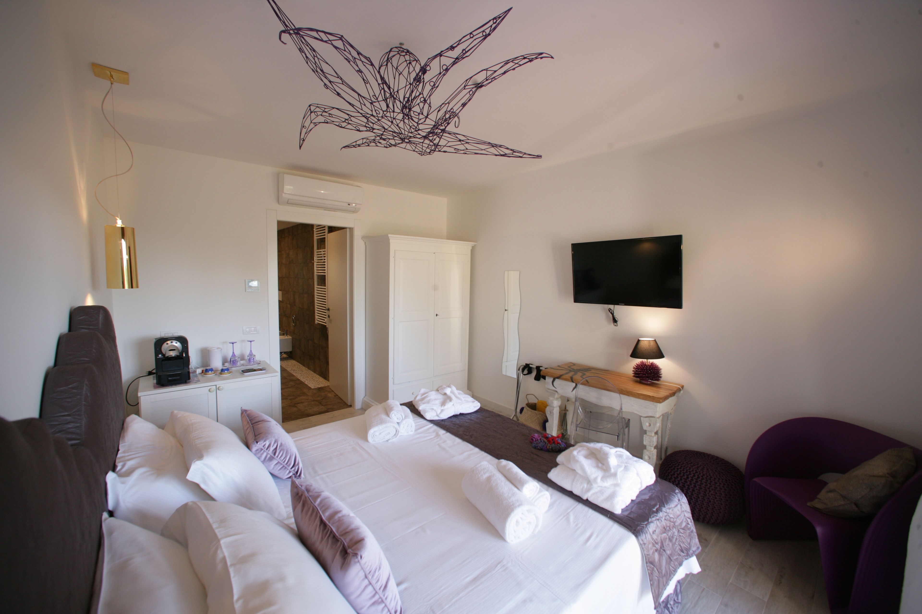 Superior kamer, uitzicht op zee | Lakens van Egyptisch katoen, luxe beddengoed, donzen dekbedden