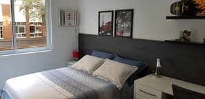 Appartamento Comfort, lato spiaggia | Biancheria da letto di alta qualità, materassi a doppio strato