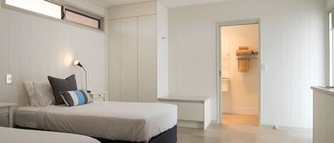 Family Suite, Multiple Beds, Private Bathroom | Premium bedding, individually furnished, desk, soundproofing