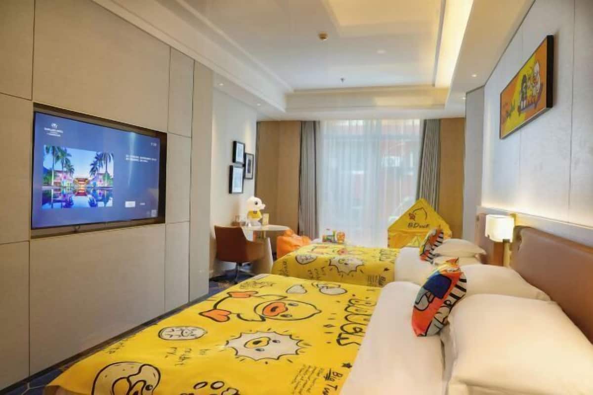 In-room safe, desk, blackout curtains, iron/ironing board