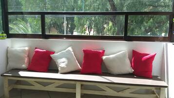 Sala de estar en el lobby