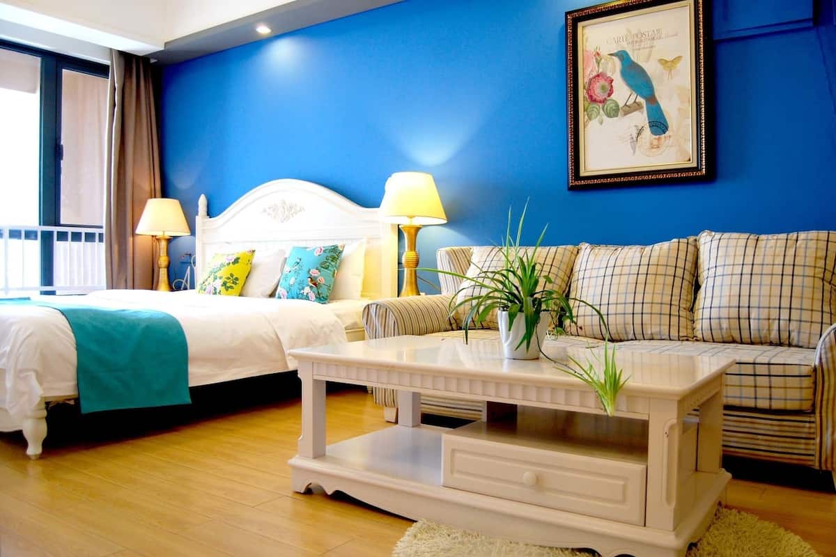 Double Room, River View | Desk, blackout curtains, free WiFi