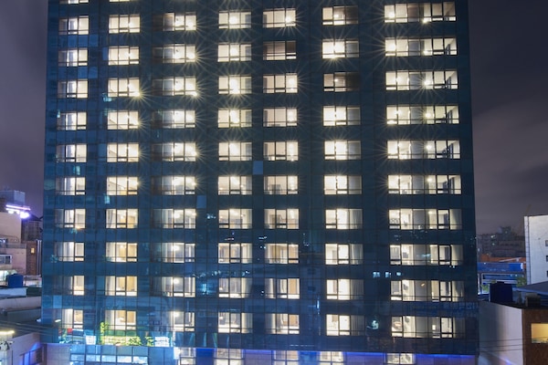 Front of property – evening/night