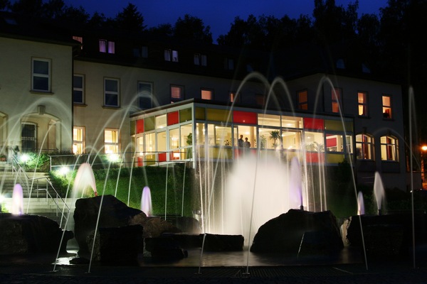 Façade de l’hébergement – soirée/nuit