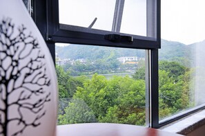 Vue depuis l’hébergement