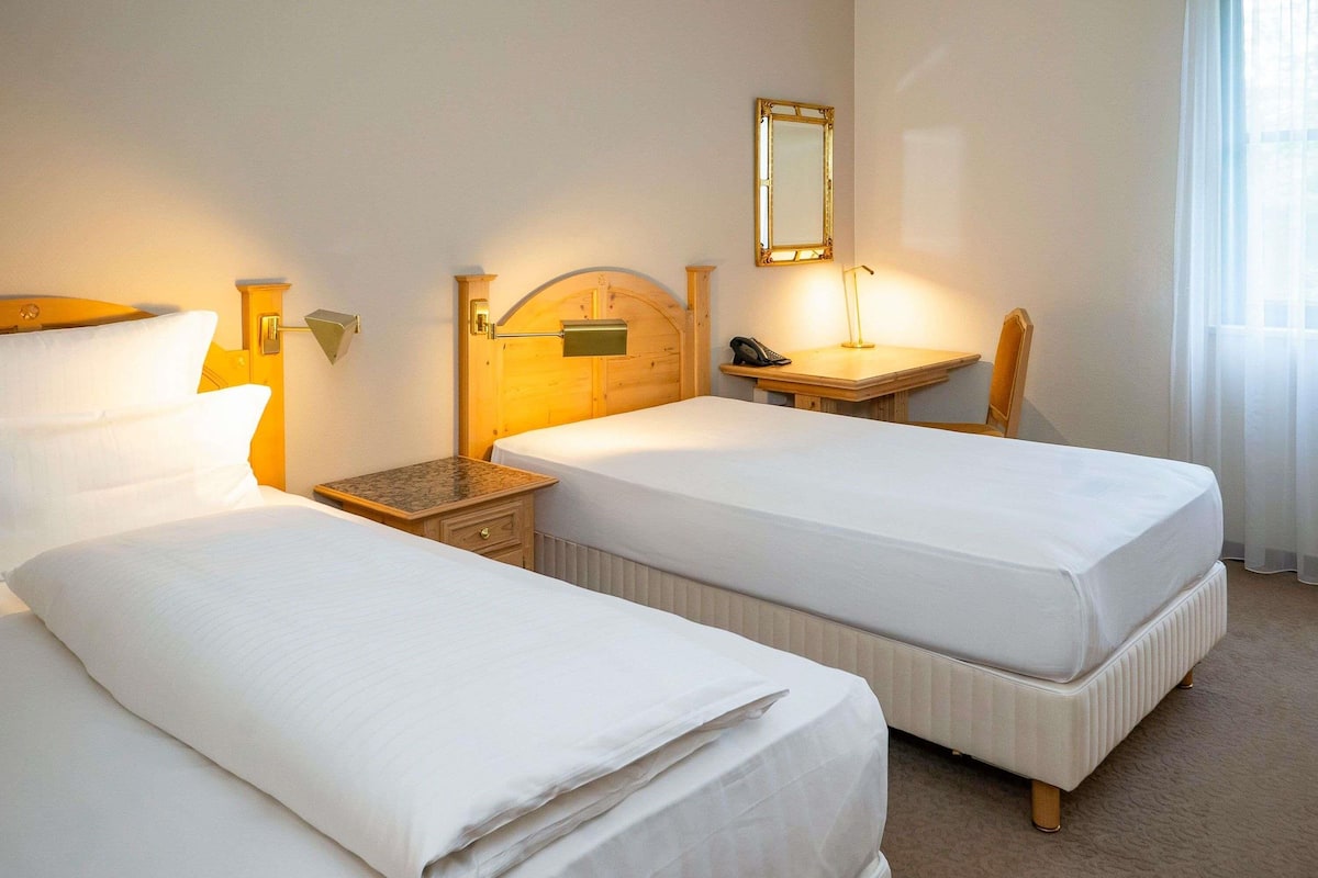 Chambre classique, 2 lits jumeaux | Couette en duvet, minibar, coffre-fort, décor unique