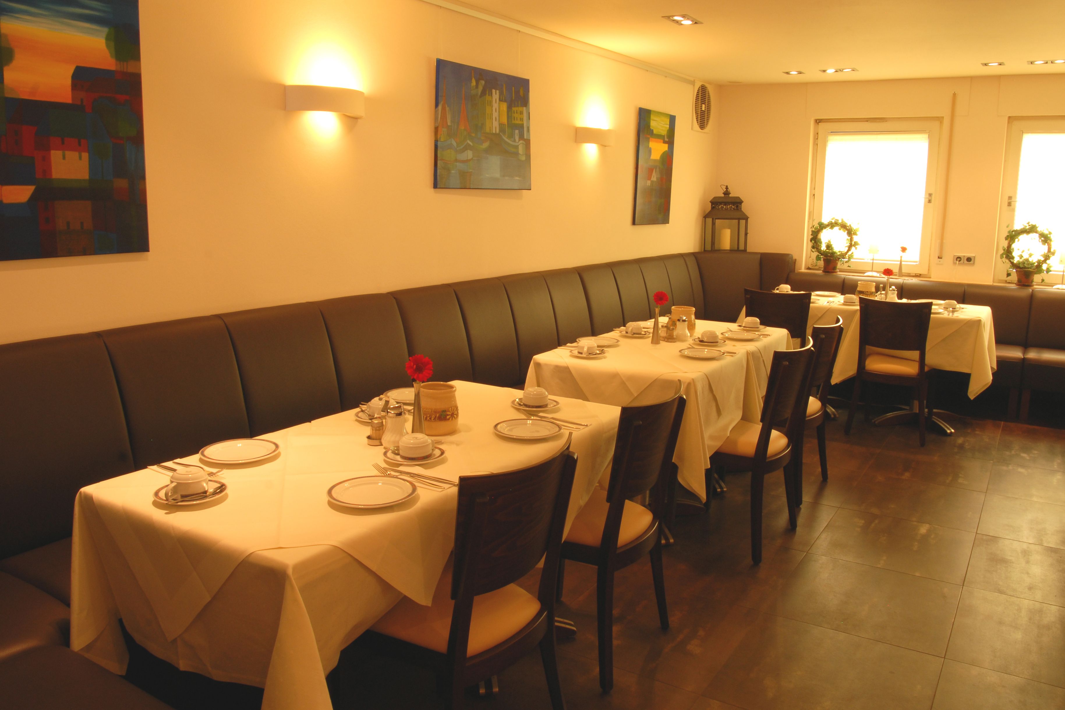 daily buffet breakfast (eur 5 per person)