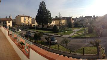 Doppelzimmer, Terrasse | Blick vom Balkon