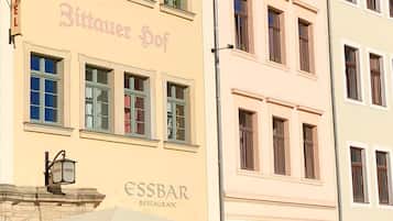Overnatningsstedets facade