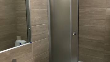 Comfort Double or Twin Room | Bathroom | Hair dryer, towels