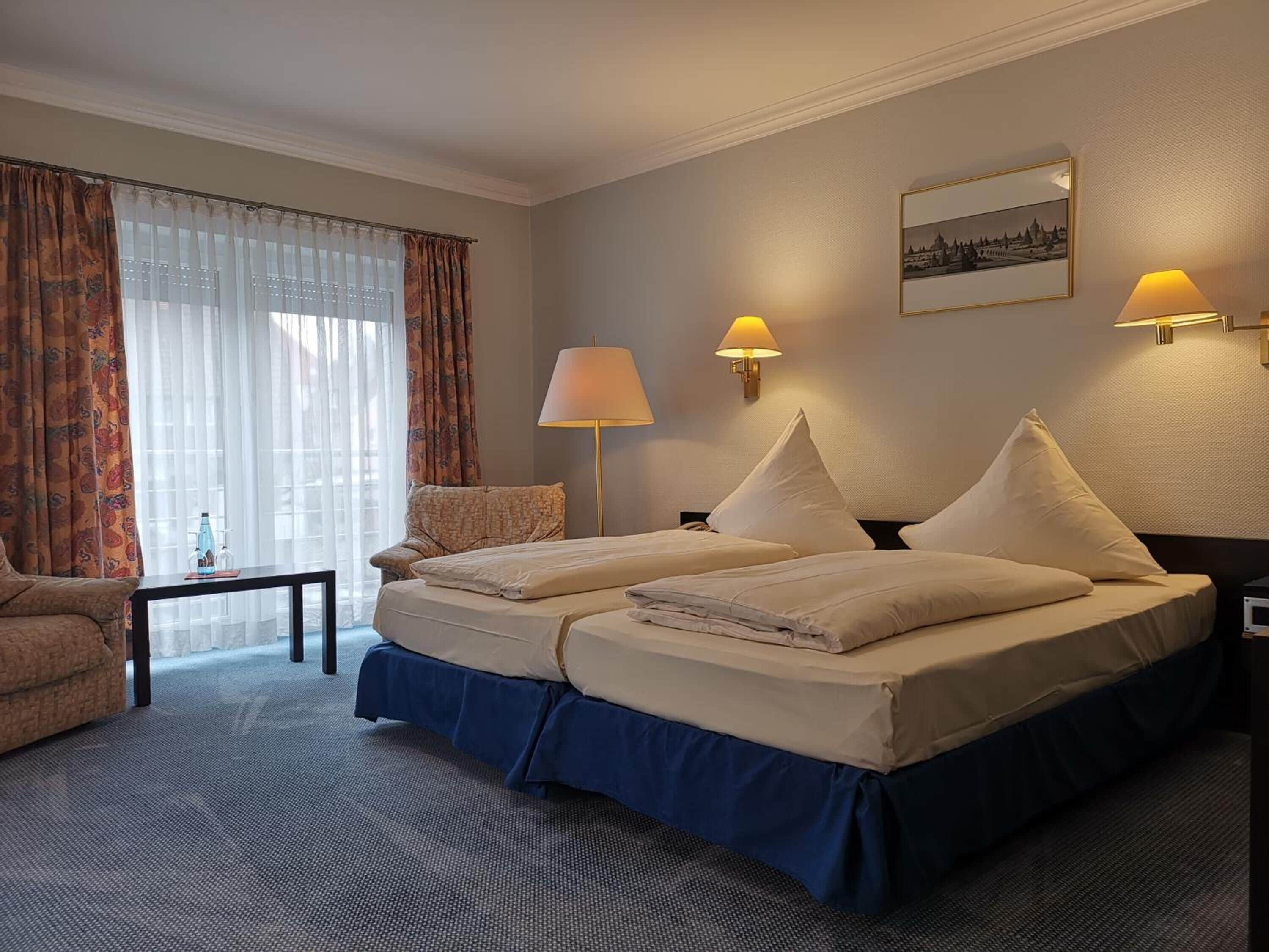 superior double room | hypo-allergenic bedding, desk, free wifi, bed sheets