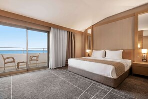 Suite, 1 King Bed, Non Smoking, Sea View | Egyptian cotton sheets, premium bedding, minibar, in-room safe - Ramada Resort by Wyndham Unye (Ünye)