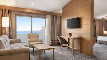 Sábanas de algodón egipcio, ropa de cama de alta calidad y minibar