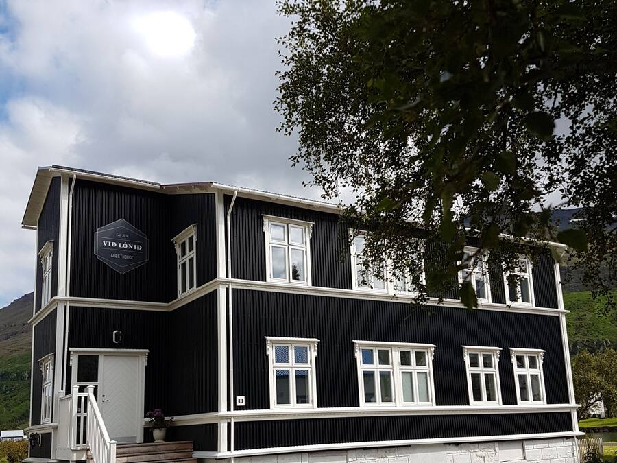 Façade de l’hébergement