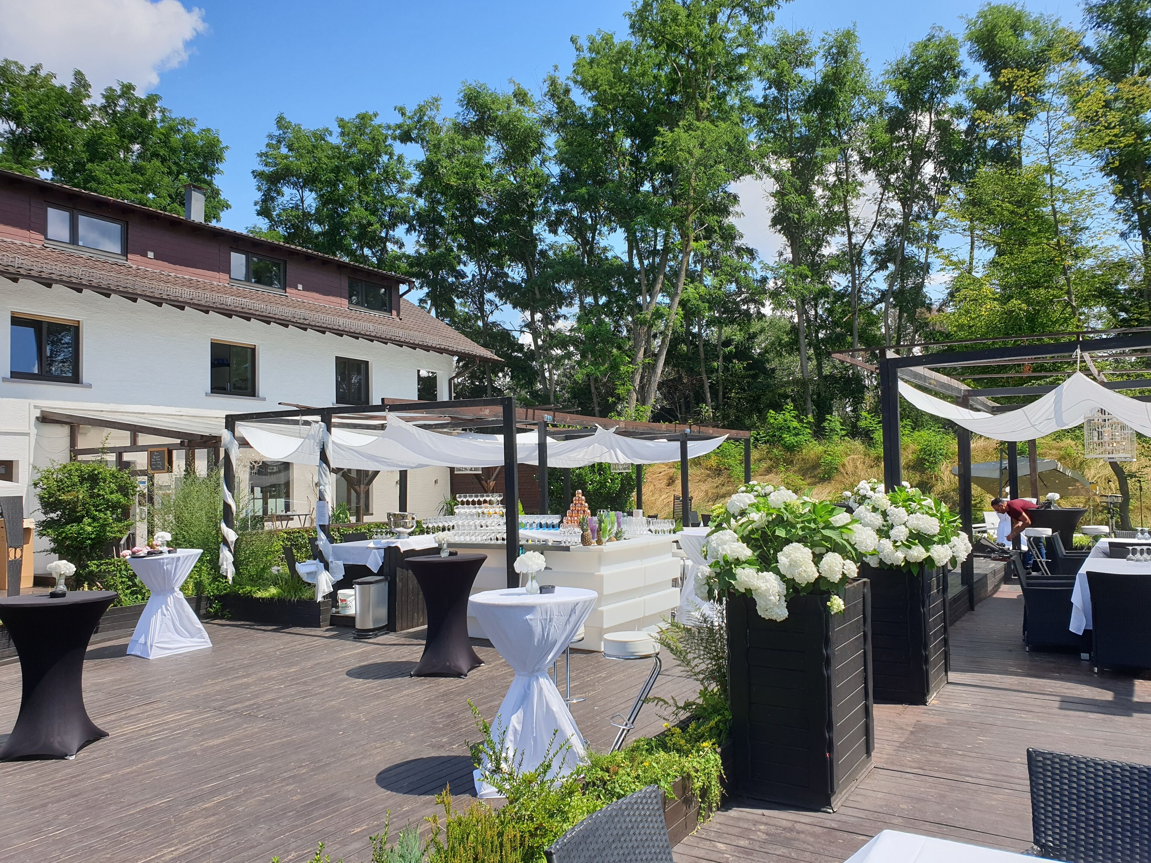 Dinner served, German cuisine