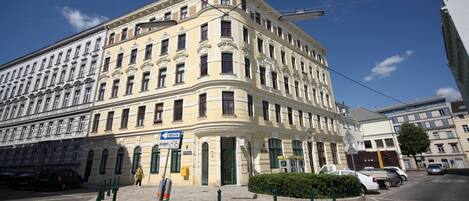 Fassade der Unterkunft