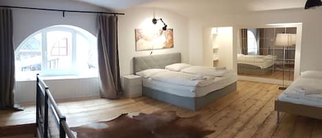 Appartement Design | 1 chambre, fer et planche à repasser, Wi-Fi gratuit