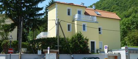 Façade de l’hébergement