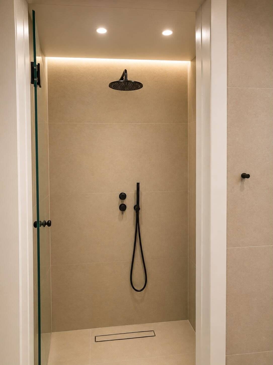 Ducha en el baño