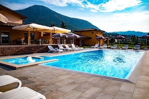 Seasonal outdoor pool
